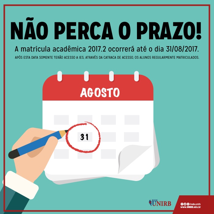 Prazos Secretaria Acadêmica