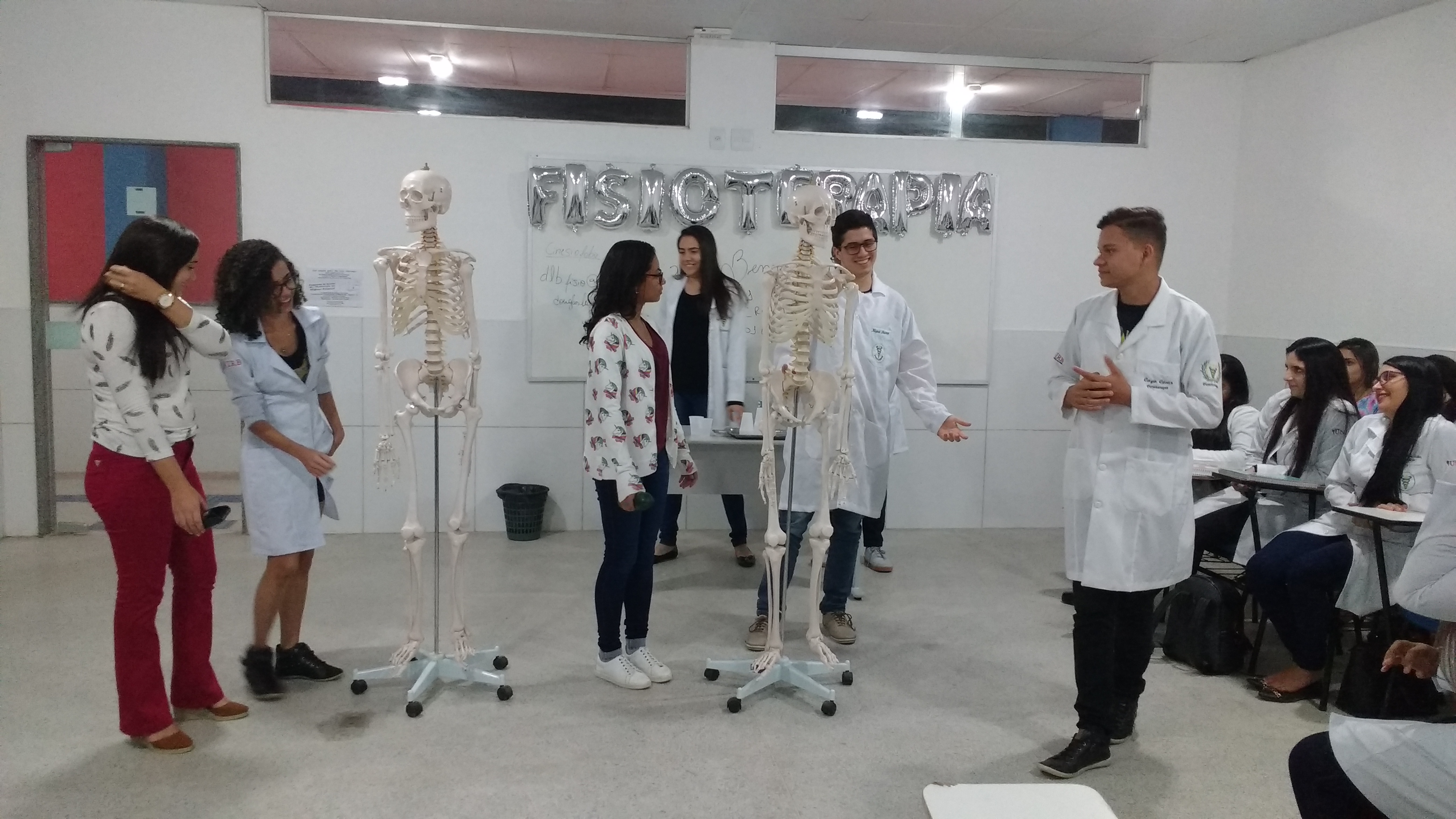 Calouros são recebidos com palestras na unidade de Arapiraca