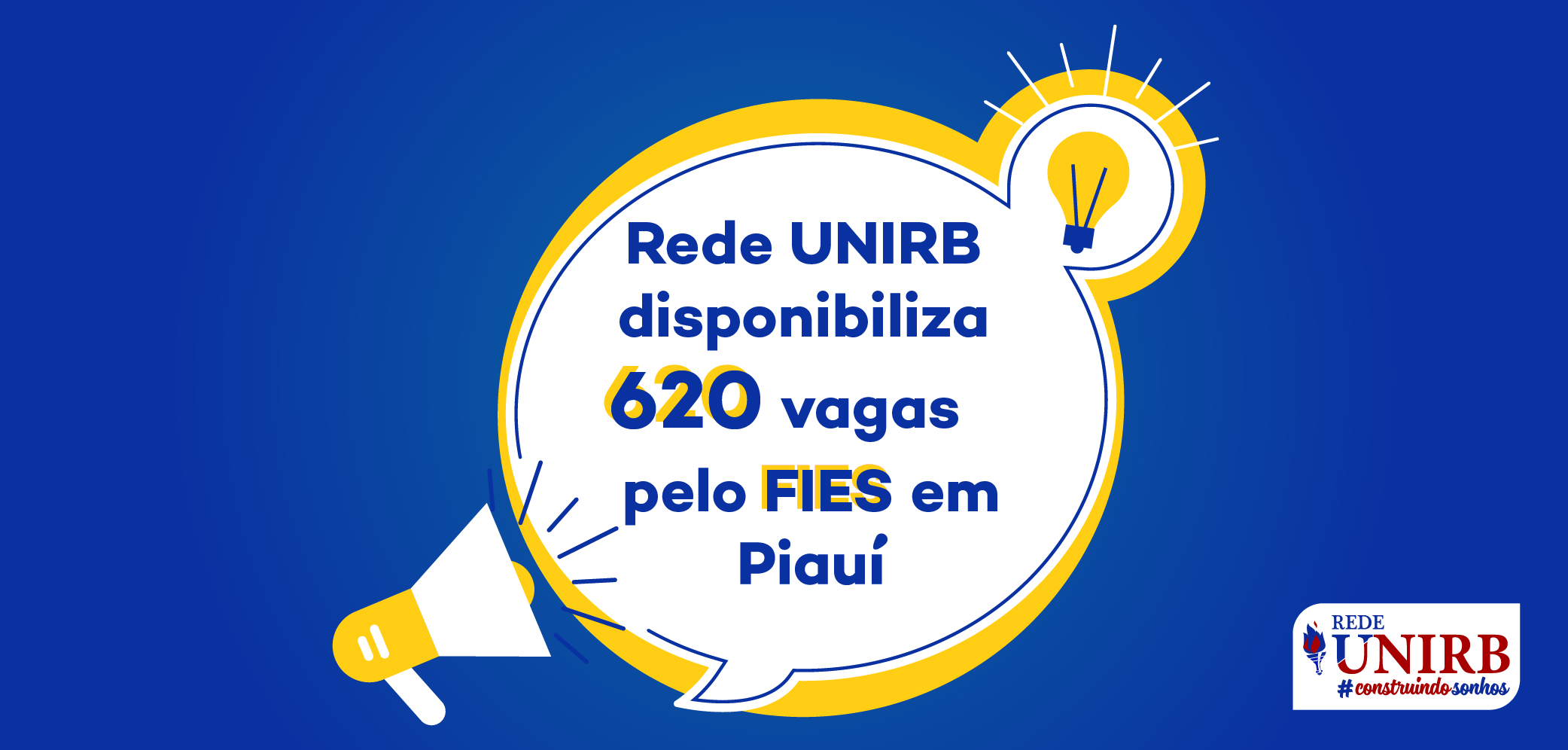 Faculdades UNIRB em Piauí e Parnaíba disponibilizam 620 vagas para o FIES